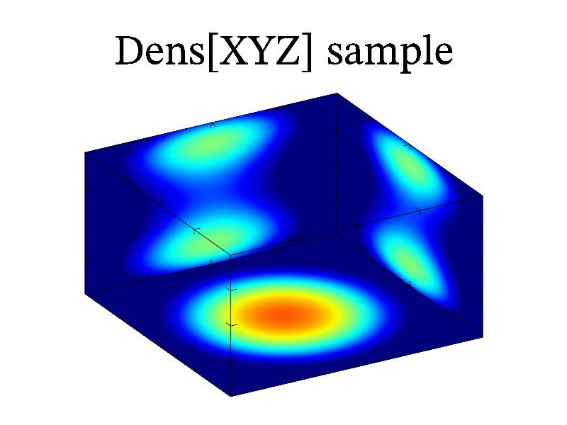 Sample dens_xyz